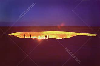 Darvaza (ou Derweze) - Turkmenistan