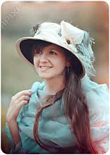 Old style woman