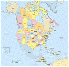 North America Map