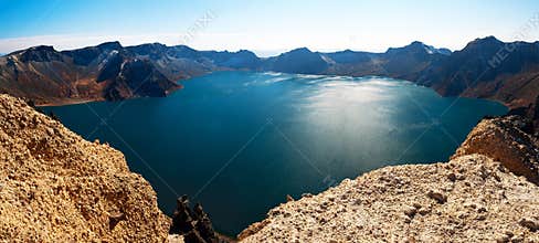 Changbaishan heaven pool_landscape
