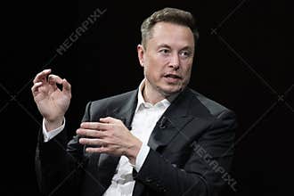 Elon Musk at Viva Technology (Vivatech) 2023