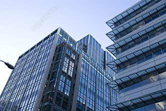 Commercial buildings in downtown Seattle