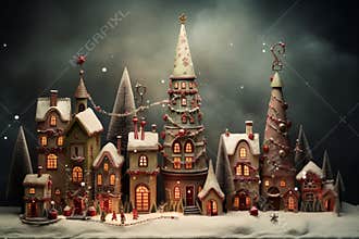 Whimsical Christmas decor