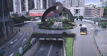 Central City Roads In Macau