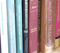Vintage child analysis books