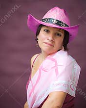 Breast Cancer Awareness Portrait