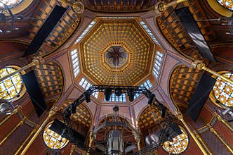 Rumbach Street Synagogue in Budapest, Hungary