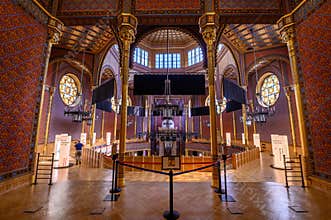 Rumbach Street Synagogue in Budapest, Hungary