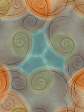 Rustic Background Soft Spirals