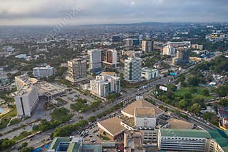 business centre in Accra, Ghana