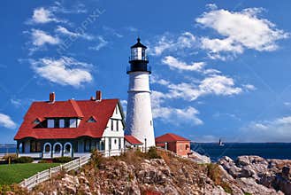 Portland Head Lighthouse in Maine