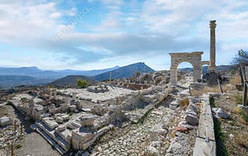 Sagalassos ancient city near Burdur, Turkey