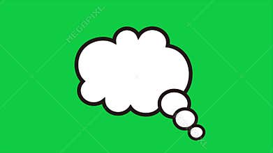 Thought bubble Dialogue Animation videos