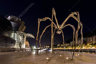 Mama spider in the Guggenheim Bilbao museum since 1999.