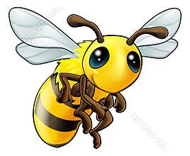 Cute Bee Character
