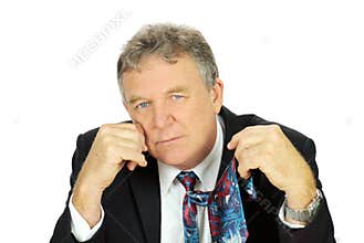 Depressed Businessman