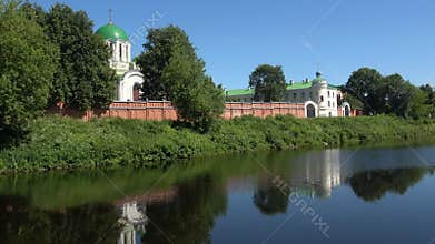 Old Saint Tikhonov deserts. Lev Tolstoy village, Kaluga region. Russia