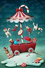 Candy carousel