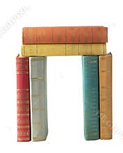 Pile of old books