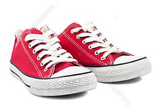 Vintage red shoes