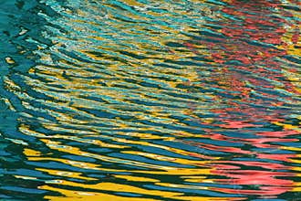 Reflections in the water