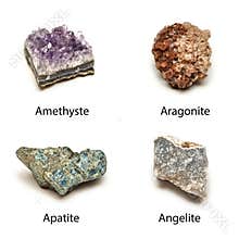 Raw minerals