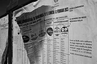 Italian Elections Candidates List