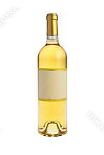 White wine bottle