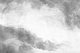 Abstract Chinese painting art on grey paper