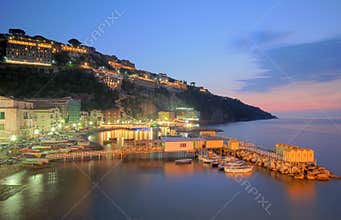 Marina Grande at dusk