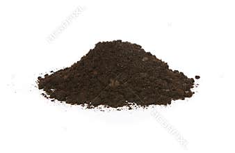 Pile of soil