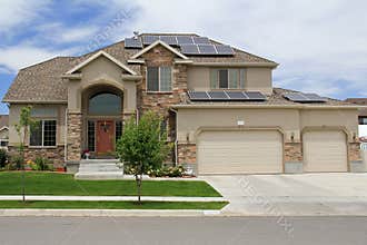 Solar Powered Home in Utah