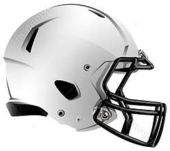 Modern Football Helmet Illustration
