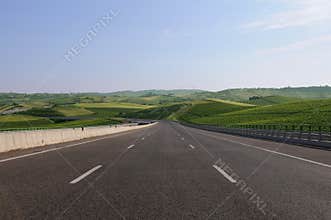 Empty Highway - Road Without Cars - Landscape