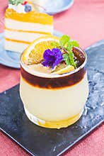 Japanese Iced Yuzu Orange Cold Brew Coffee