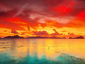 Fantasy sunset