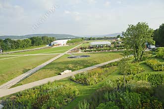 Buga horticultural exhibition in koblenz ,germany