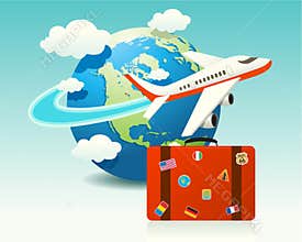 Airplane Travel with Luggage