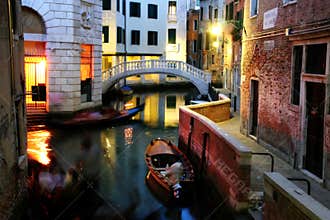 A venetian canal