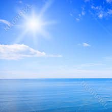 Sky and ocean