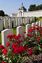Tyne Cot Cemetery in Ypres