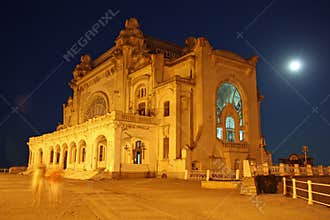 Casino in Constanta (Romania) by night