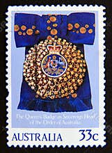 Postage stamp Australia, 1985. Birthday of Queen Elizabeth II