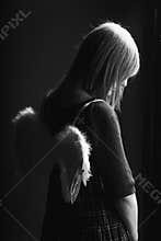 Sad angel
