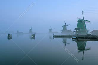 Sunrise at Zaanse Schans