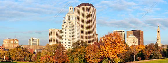 Hartford downtown highrises