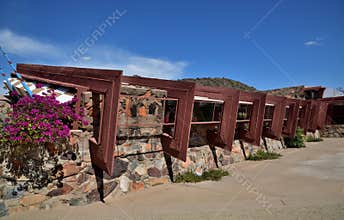 Scottsdale, Arizona: Frank Lloyd Wright - Taliesin West: Drafting Studio Windows