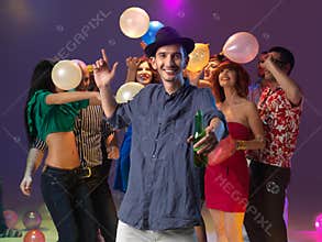 Party time with friends