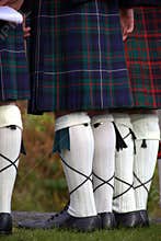 Scotsmen in kilts