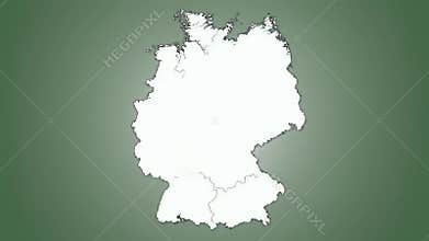 Germany Map Outline